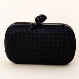 Bottega Veneta Intrecciato Impero Knot Clutch